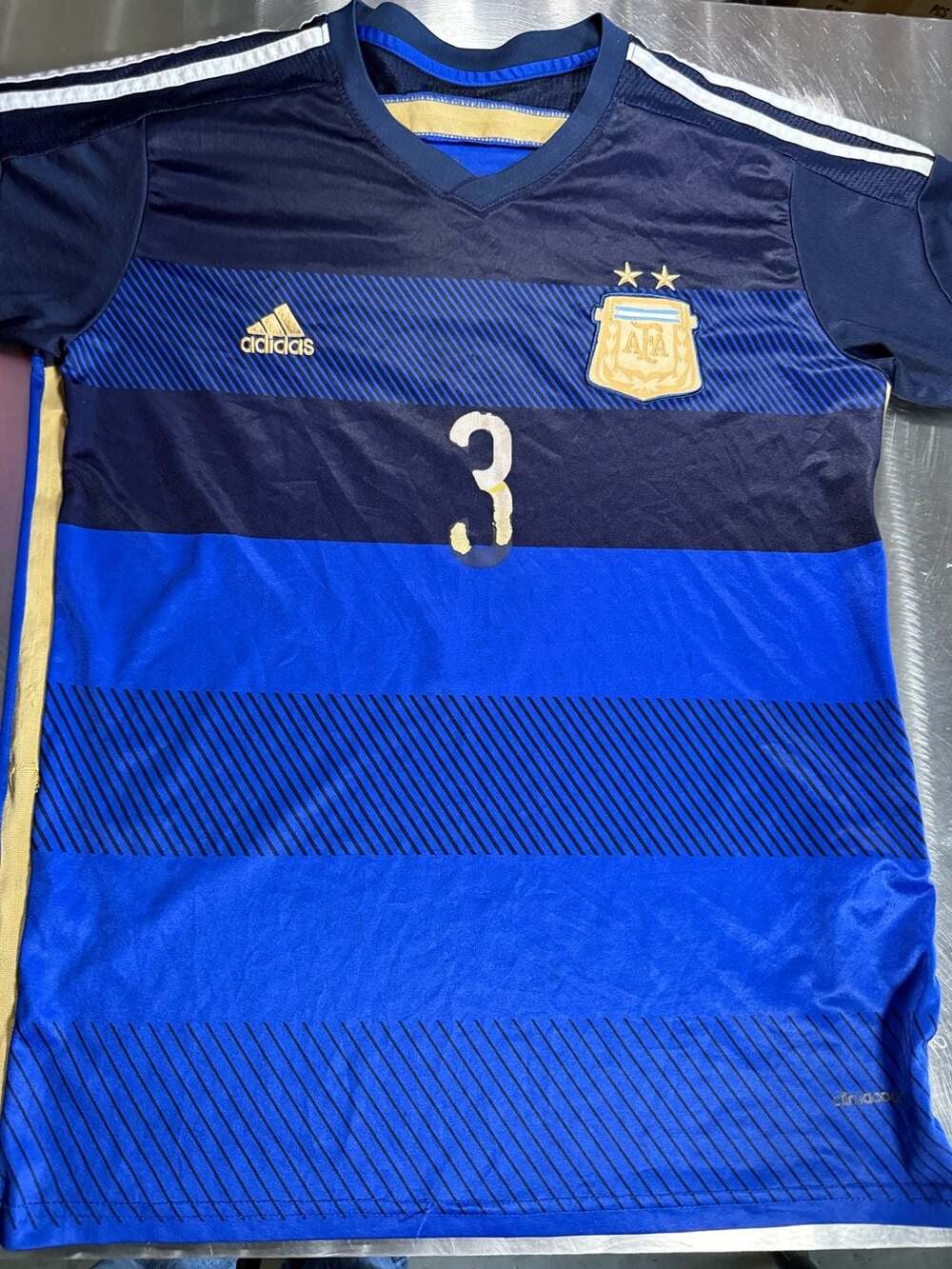 Adidas Argentina AFA Soccer Jersey #3 Blue Away Kit